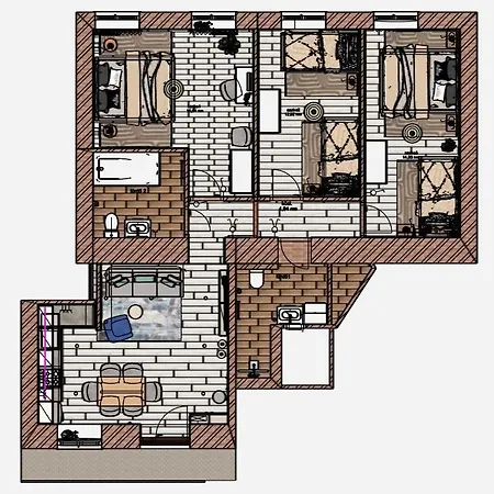 Appartement Efad Lux 3 Downtown *